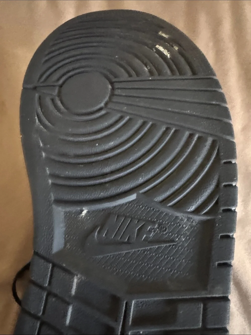 Jordan Men’s High-Top Sneakers in Black and Gray